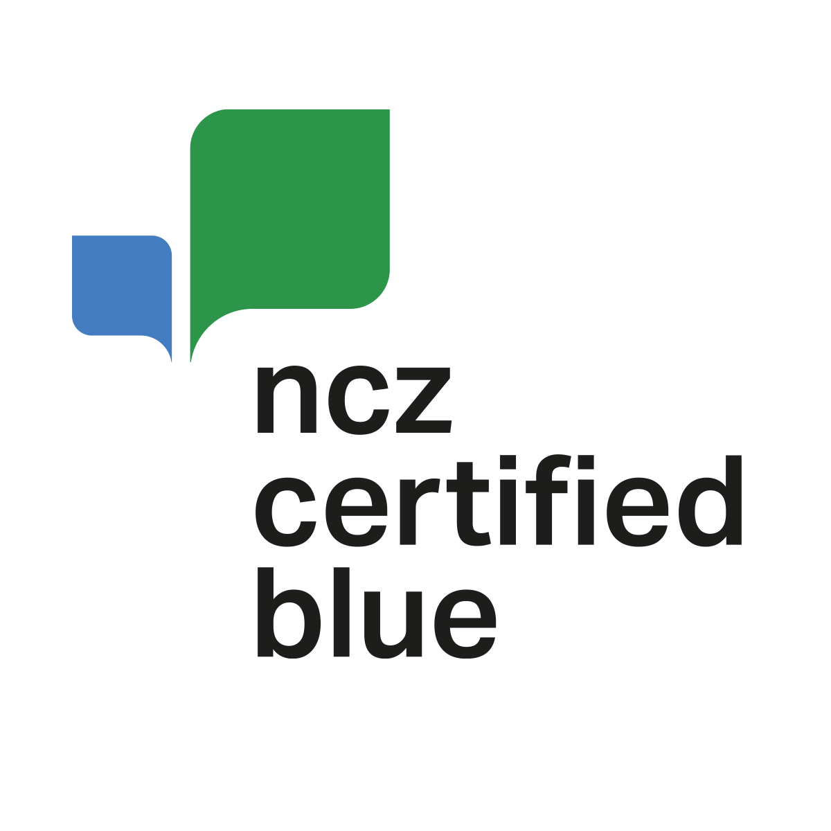 NCZ Certified blue badge