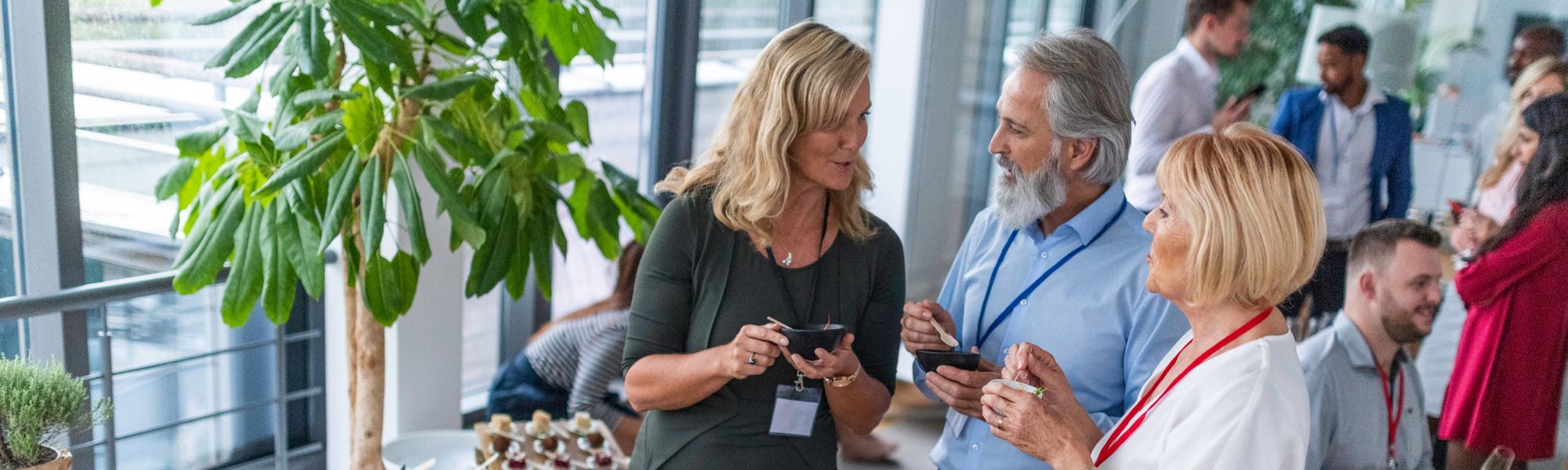 People networking at Talking Talent Acquisition