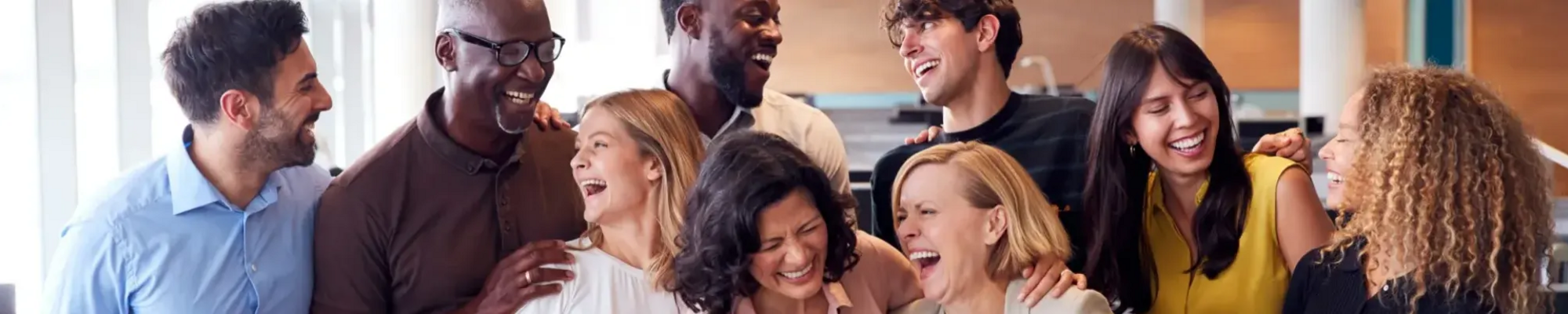 happy group of people Banner Default Image